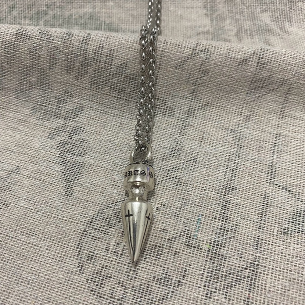 Chrome Hearts Bullet Pendant Necklace - Picture 5 of 5